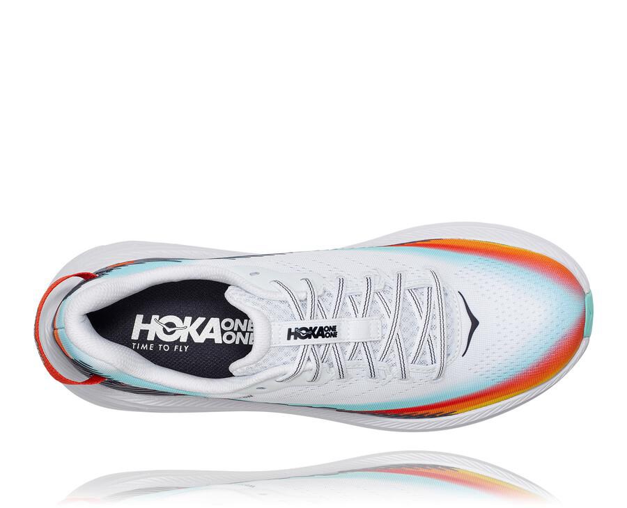 Hoka One One Tenisky Panske Biele/Modre - Ironman Rincon 2 - 59120-SOBM